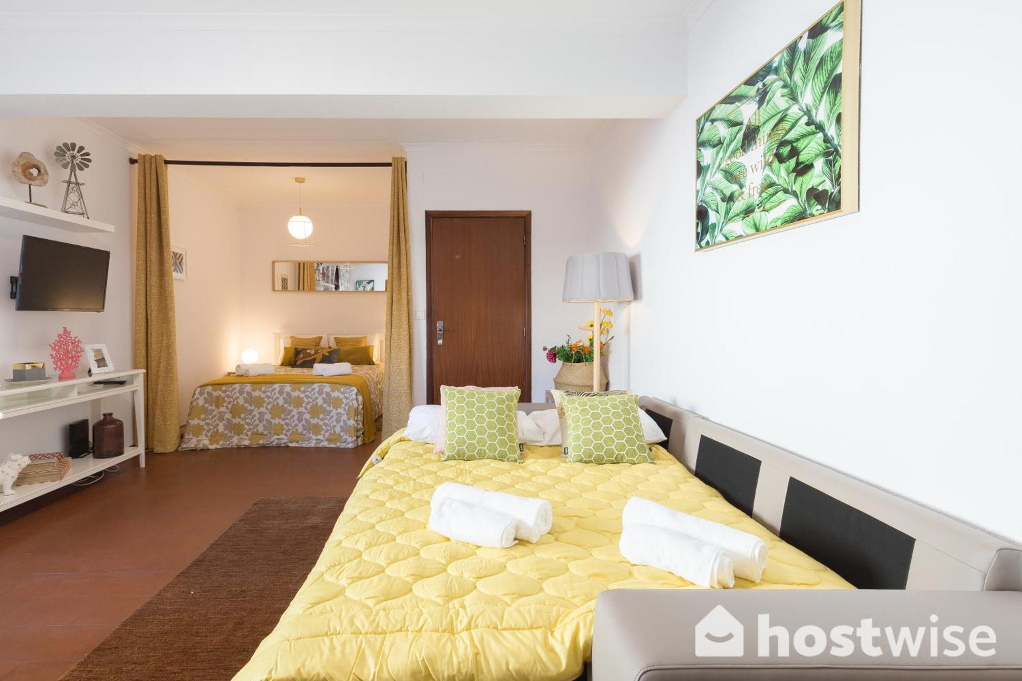 Host Wise - Comfy Bright Flats With Netflix Lejlighed Porto Værelse billede